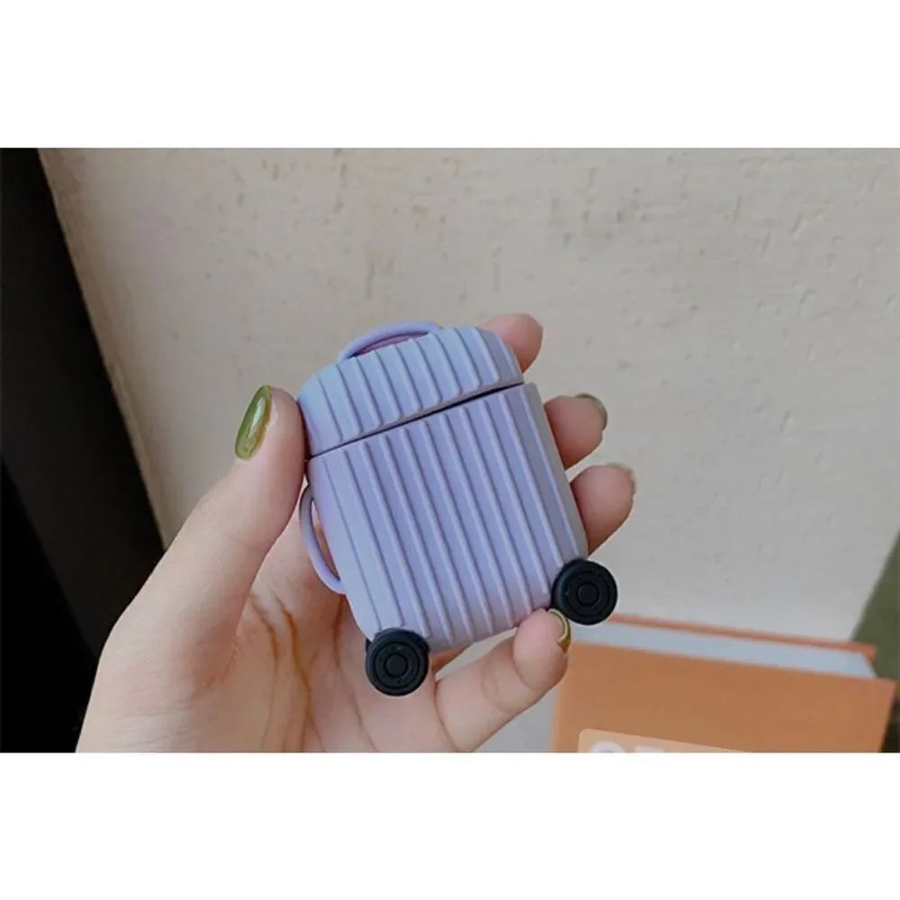 Rolling Luggage Airpod Case